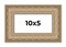 Panoramic Museum Silver Picture Frame - UV Acrylic, Foam Board Backing, Hanging Hardware